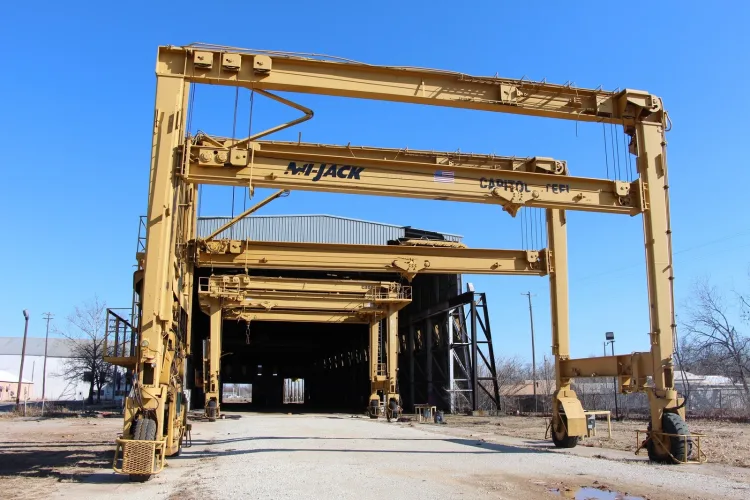 Photo #65 of PERMIANLIDE - FORMER TANK FABRICATION MFG FACILITY, FEATURING: (21) OVERHEAD CRANES FROM 1 TO 60-TONS, (4) 40-TON STRADDLE LIFTS, MOBILE CRANES TO 60-TON, (5) GREENHECK FUME EXTRACTORS, (6) GREENHECK GAS FIRED INDUCTION FURNACES, FABRICATION EQUIPMENT,