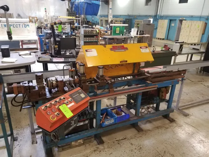 Photo #100 of NO LONGER REQUIRED IN THE CONTINUING OPERATIONS OF GOODMAN MANUFACTURING COMPANY, L.P., FEATURING: LATE MODEL BURR OAK SINGLE & DOUBLE EXPANDERS, BURR OAK PIN BENDERS, SUTHERLAND, KYORI HIDAKA, KOMATSU, FEDERAL, VERSON PACIFIC, ROUSSELLE, ADVANCE &