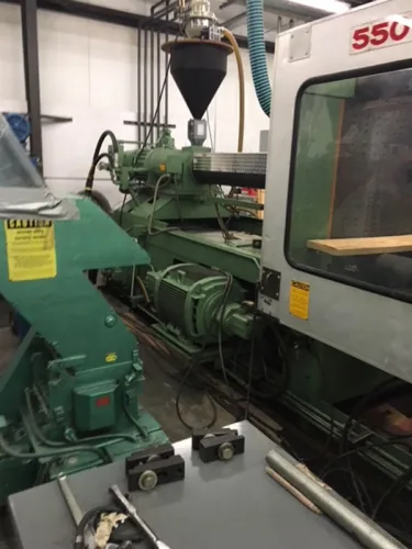 Photo #11 of PRECISION CUSTOM MOLDERS - (3) CINCINNATI MILACRON INJECTION MOLDING MACHINES UP TO 1,000 TON, (7) REED INJECTION MOLDING MACHINES UP TO 550 TON, KITAMURA MYCENTER-4 CNC MACHINING CENTER, GRANULATORS, HOPPERS & MORE...