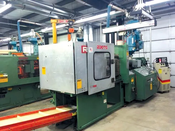 Photo #136 of PRECISION CUSTOM MOLDERS - (3) CINCINNATI MILACRON INJECTION MOLDING MACHINES UP TO 1,000 TON, (7) REED INJECTION MOLDING MACHINES UP TO 550 TON, KITAMURA MYCENTER-4 CNC MACHINING CENTER, GRANULATORS, HOPPERS & MORE...