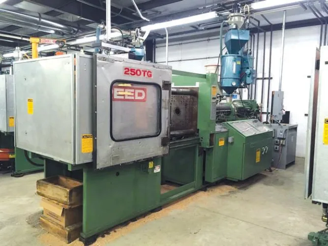 Photo #166 of PRECISION CUSTOM MOLDERS - (3) CINCINNATI MILACRON INJECTION MOLDING MACHINES UP TO 1,000 TON, (7) REED INJECTION MOLDING MACHINES UP TO 550 TON, KITAMURA MYCENTER-4 CNC MACHINING CENTER, GRANULATORS, HOPPERS & MORE...