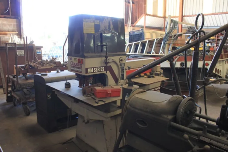 Photo #43 of CENTRAL MACHINE & WELDING - FULL-SERVICE METAL FAB & MACHINE SHOP FEATURING: A LARGE QTY OF WELDERS, IRONWORKER, INITIAL PINCH HYD PLATE ROLL, SAWS, LATHES, MILLING MACHINES, PRESS BRAKE, SHEAR, TUBE BENDER, PICKUP TRUCKS & PLANT SUPPORT EQUIPMENT