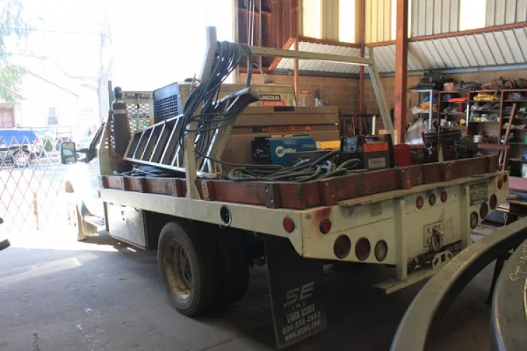 Photo #48 of CENTRAL MACHINE & WELDING - FULL-SERVICE METAL FAB & MACHINE SHOP FEATURING: A LARGE QTY OF WELDERS, IRONWORKER, INITIAL PINCH HYD PLATE ROLL, SAWS, LATHES, MILLING MACHINES, PRESS BRAKE, SHEAR, TUBE BENDER, PICKUP TRUCKS & PLANT SUPPORT EQUIPMENT