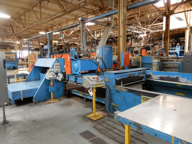 Photo #13 of CORRUGATED BOX PLANT AUCTION, FEATURING: 98"/87" CORRUGATOR, 50"X 110" MARTIN TRANSLINE 4-COLOR FLEXO FOLDER GLUER, 37"X 96" MARTIN MIDLINE 5-COLOR FLEXO FOLDER GLUER, 37"X 96" MARTIN MIDLINE 4-COLOR FLEXO