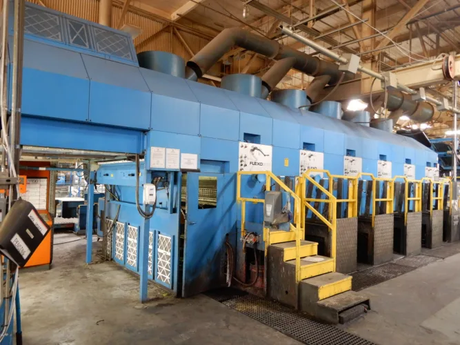 Photo #27 of CORRUGATED BOX PLANT AUCTION, FEATURING: 98"/87" CORRUGATOR, 50"X 110" MARTIN TRANSLINE 4-COLOR FLEXO FOLDER GLUER, 37"X 96" MARTIN MIDLINE 5-COLOR FLEXO FOLDER GLUER, 37"X 96" MARTIN MIDLINE 4-COLOR FLEXO