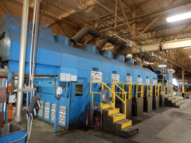 Photo #31 of CORRUGATED BOX PLANT AUCTION, FEATURING: 98"/87" CORRUGATOR, 50"X 110" MARTIN TRANSLINE 4-COLOR FLEXO FOLDER GLUER, 37"X 96" MARTIN MIDLINE 5-COLOR FLEXO FOLDER GLUER, 37"X 96" MARTIN MIDLINE 4-COLOR FLEXO