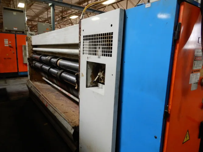 Photo #37 of CORRUGATED BOX PLANT AUCTION, FEATURING: 98"/87" CORRUGATOR, 50"X 110" MARTIN TRANSLINE 4-COLOR FLEXO FOLDER GLUER, 37"X 96" MARTIN MIDLINE 5-COLOR FLEXO FOLDER GLUER, 37"X 96" MARTIN MIDLINE 4-COLOR FLEXO