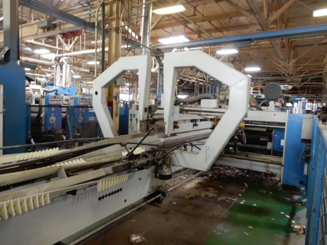 Photo #46 of CORRUGATED BOX PLANT AUCTION, FEATURING: 98"/87" CORRUGATOR, 50"X 110" MARTIN TRANSLINE 4-COLOR FLEXO FOLDER GLUER, 37"X 96" MARTIN MIDLINE 5-COLOR FLEXO FOLDER GLUER, 37"X 96" MARTIN MIDLINE 4-COLOR FLEXO