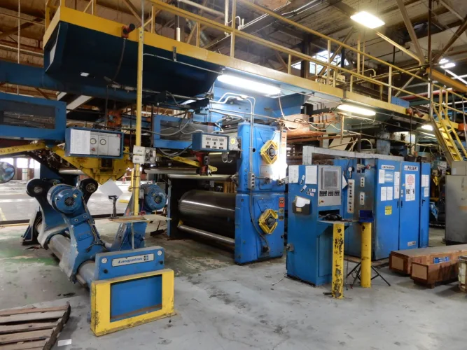 Photo #64 of CORRUGATED BOX PLANT AUCTION, FEATURING: 98"/87" CORRUGATOR, 50"X 110" MARTIN TRANSLINE 4-COLOR FLEXO FOLDER GLUER, 37"X 96" MARTIN MIDLINE 5-COLOR FLEXO FOLDER GLUER, 37"X 96" MARTIN MIDLINE 4-COLOR FLEXO