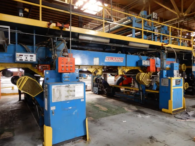 Photo #66 of CORRUGATED BOX PLANT AUCTION, FEATURING: 98"/87" CORRUGATOR, 50"X 110" MARTIN TRANSLINE 4-COLOR FLEXO FOLDER GLUER, 37"X 96" MARTIN MIDLINE 5-COLOR FLEXO FOLDER GLUER, 37"X 96" MARTIN MIDLINE 4-COLOR FLEXO