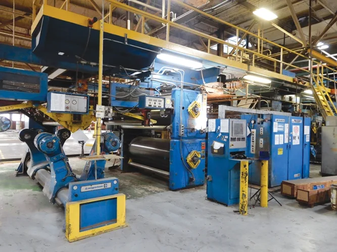 Photo #107 of CORRUGATED BOX PLANT AUCTION, FEATURING: 98"/87" CORRUGATOR, 50"X 110" MARTIN TRANSLINE 4-COLOR FLEXO FOLDER GLUER, 37"X 96" MARTIN MIDLINE 5-COLOR FLEXO FOLDER GLUER, 37"X 96" MARTIN MIDLINE 4-COLOR FLEXO