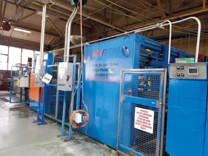 Photo #112 of CORRUGATED BOX PLANT AUCTION, FEATURING: 98"/87" CORRUGATOR, 50"X 110" MARTIN TRANSLINE 4-COLOR FLEXO FOLDER GLUER, 37"X 96" MARTIN MIDLINE 5-COLOR FLEXO FOLDER GLUER, 37"X 96" MARTIN MIDLINE 4-COLOR FLEXO