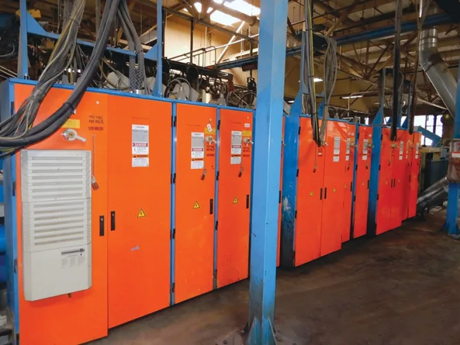 Photo #113 of CORRUGATED BOX PLANT AUCTION, FEATURING: 98"/87" CORRUGATOR, 50"X 110" MARTIN TRANSLINE 4-COLOR FLEXO FOLDER GLUER, 37"X 96" MARTIN MIDLINE 5-COLOR FLEXO FOLDER GLUER, 37"X 96" MARTIN MIDLINE 4-COLOR FLEXO