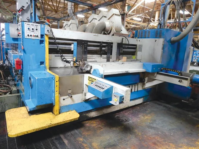 Photo #115 of CORRUGATED BOX PLANT AUCTION, FEATURING: 98"/87" CORRUGATOR, 50"X 110" MARTIN TRANSLINE 4-COLOR FLEXO FOLDER GLUER, 37"X 96" MARTIN MIDLINE 5-COLOR FLEXO FOLDER GLUER, 37"X 96" MARTIN MIDLINE 4-COLOR FLEXO