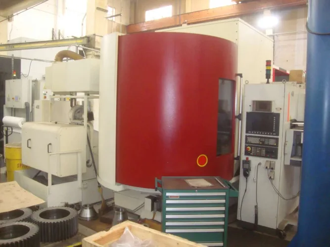 Photo #7 of SURPLUS TO THE ONGOING OPERATIONS OF MACHINISTS INC. THE GEAR WORKS SEATTLE, FEATURING: VERTICAL, HORIZONTAL & MANUAL GEAR HOBBERS, CNC GEAR GRINDERS HORIZONTAL BORING MILLS, VERTICAL TURRET LATHE, KEYSEATERS & MUCH MORE