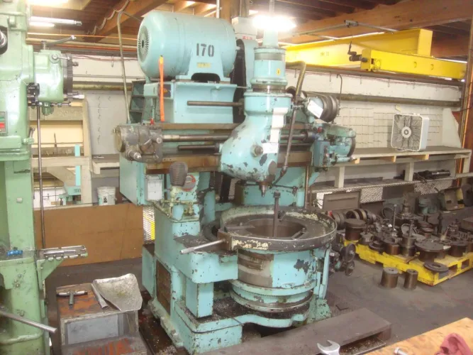 Photo #50 of SURPLUS TO THE ONGOING OPERATIONS OF MACHINISTS INC. THE GEAR WORKS SEATTLE, FEATURING: VERTICAL, HORIZONTAL & MANUAL GEAR HOBBERS, CNC GEAR GRINDERS HORIZONTAL BORING MILLS, VERTICAL TURRET LATHE, KEYSEATERS & MUCH MORE
