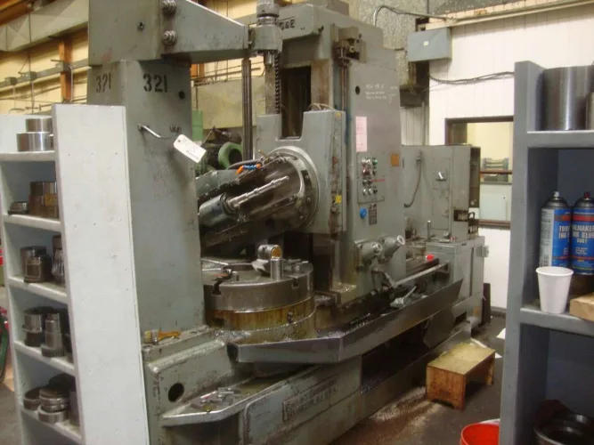 Photo #60 of SURPLUS TO THE ONGOING OPERATIONS OF MACHINISTS INC. THE GEAR WORKS SEATTLE, FEATURING: VERTICAL, HORIZONTAL & MANUAL GEAR HOBBERS, CNC GEAR GRINDERS HORIZONTAL BORING MILLS, VERTICAL TURRET LATHE, KEYSEATERS & MUCH MORE