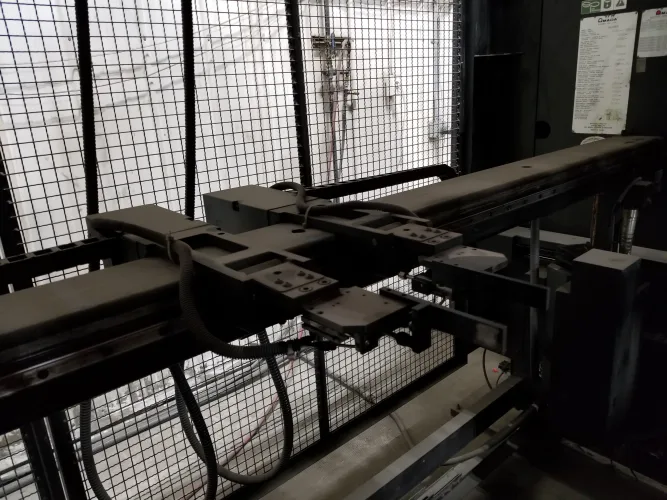 Photo #25 of FABRICATION MACHINERY SALE - AMADA, SUTHERLAND, CLEARING, NIAGARA & HTC PRESS BRAKES, AIRLINE WELD PLANISHER, BLUE VALLEY FLANGING MACHINE, JETLINE SEAM WELDER, TUBE, PIPE & BAR BENDERS, COIL REEL EQUIPMENT, CRANES, ROLLS, SHEARS, WELDERS & MORE