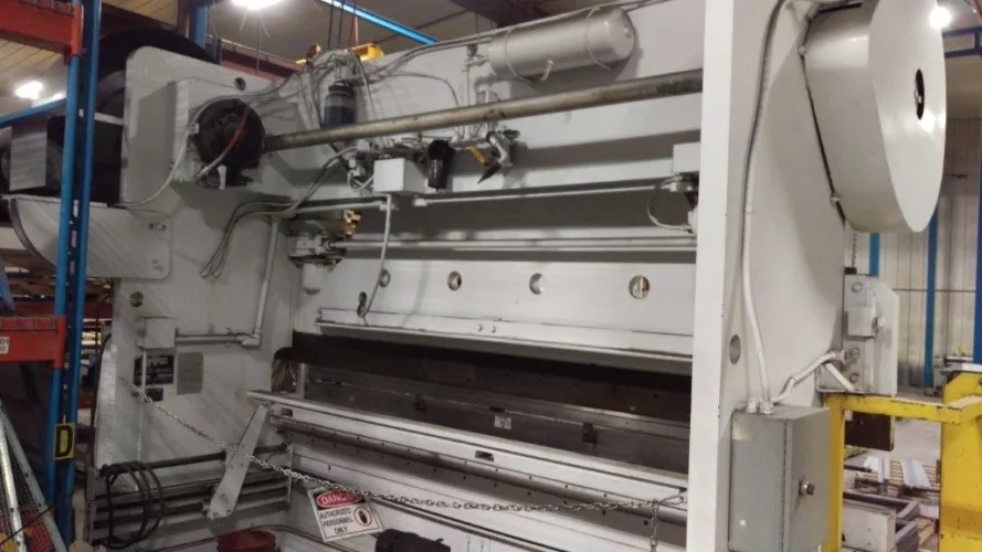 Photo #29 of FABRICATION MACHINERY SALE - AMADA, SUTHERLAND, CLEARING, NIAGARA & HTC PRESS BRAKES, AIRLINE WELD PLANISHER, BLUE VALLEY FLANGING MACHINE, JETLINE SEAM WELDER, TUBE, PIPE & BAR BENDERS, COIL REEL EQUIPMENT, CRANES, ROLLS, SHEARS, WELDERS & MORE