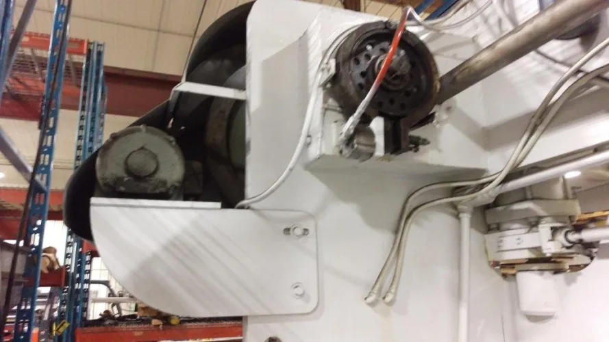 Photo #34 of FABRICATION MACHINERY SALE - AMADA, SUTHERLAND, CLEARING, NIAGARA & HTC PRESS BRAKES, AIRLINE WELD PLANISHER, BLUE VALLEY FLANGING MACHINE, JETLINE SEAM WELDER, TUBE, PIPE & BAR BENDERS, COIL REEL EQUIPMENT, CRANES, ROLLS, SHEARS, WELDERS & MORE