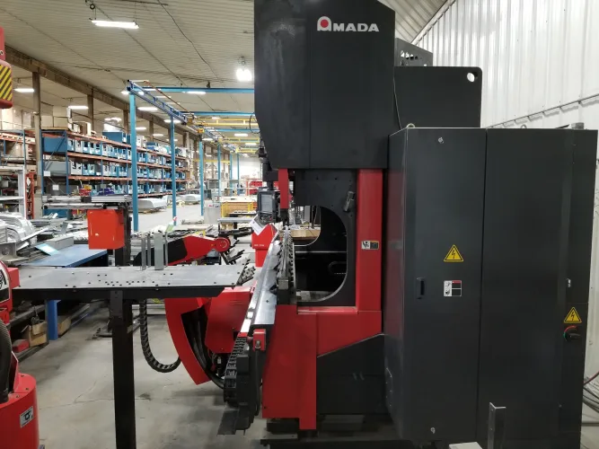 Photo #35 of FABRICATION MACHINERY SALE - AMADA, SUTHERLAND, CLEARING, NIAGARA & HTC PRESS BRAKES, AIRLINE WELD PLANISHER, BLUE VALLEY FLANGING MACHINE, JETLINE SEAM WELDER, TUBE, PIPE & BAR BENDERS, COIL REEL EQUIPMENT, CRANES, ROLLS, SHEARS, WELDERS & MORE