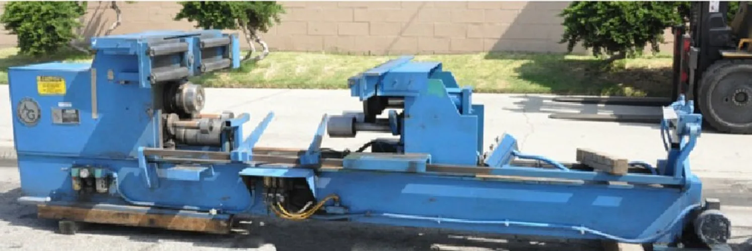 Photo #36 of FABRICATION MACHINERY SALE - AMADA, SUTHERLAND, CLEARING, NIAGARA & HTC PRESS BRAKES, AIRLINE WELD PLANISHER, BLUE VALLEY FLANGING MACHINE, JETLINE SEAM WELDER, TUBE, PIPE & BAR BENDERS, COIL REEL EQUIPMENT, CRANES, ROLLS, SHEARS, WELDERS & MORE