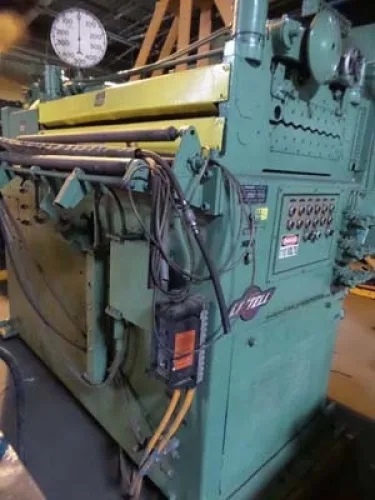 Photo #45 of FABRICATION MACHINERY SALE - AMADA, SUTHERLAND, CLEARING, NIAGARA & HTC PRESS BRAKES, AIRLINE WELD PLANISHER, BLUE VALLEY FLANGING MACHINE, JETLINE SEAM WELDER, TUBE, PIPE & BAR BENDERS, COIL REEL EQUIPMENT, CRANES, ROLLS, SHEARS, WELDERS & MORE