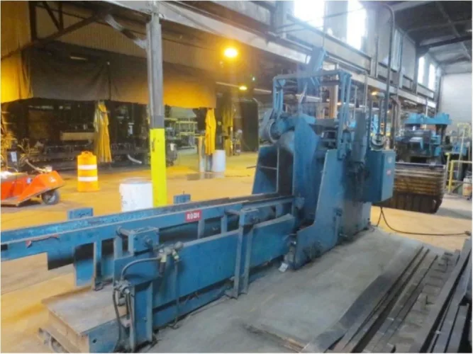 Photo #46 of FABRICATION MACHINERY SALE - AMADA, SUTHERLAND, CLEARING, NIAGARA & HTC PRESS BRAKES, AIRLINE WELD PLANISHER, BLUE VALLEY FLANGING MACHINE, JETLINE SEAM WELDER, TUBE, PIPE & BAR BENDERS, COIL REEL EQUIPMENT, CRANES, ROLLS, SHEARS, WELDERS & MORE