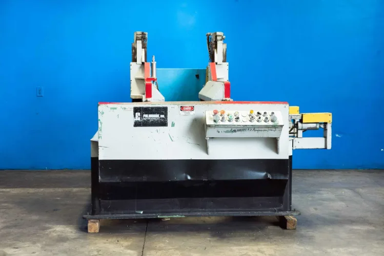 Photo #48 of FABRICATION MACHINERY SALE - AMADA, SUTHERLAND, CLEARING, NIAGARA & HTC PRESS BRAKES, AIRLINE WELD PLANISHER, BLUE VALLEY FLANGING MACHINE, JETLINE SEAM WELDER, TUBE, PIPE & BAR BENDERS, COIL REEL EQUIPMENT, CRANES, ROLLS, SHEARS, WELDERS & MORE