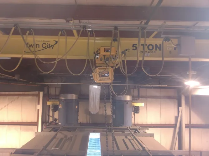 Photo #57 of FABRICATION MACHINERY SALE - AMADA, SUTHERLAND, CLEARING, NIAGARA & HTC PRESS BRAKES, AIRLINE WELD PLANISHER, BLUE VALLEY FLANGING MACHINE, JETLINE SEAM WELDER, TUBE, PIPE & BAR BENDERS, COIL REEL EQUIPMENT, CRANES, ROLLS, SHEARS, WELDERS & MORE