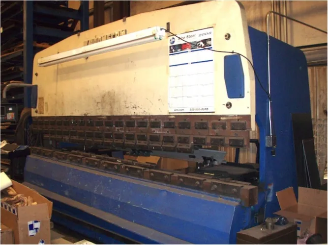 Photo #61 of FABRICATION MACHINERY SALE - AMADA, SUTHERLAND, CLEARING, NIAGARA & HTC PRESS BRAKES, AIRLINE WELD PLANISHER, BLUE VALLEY FLANGING MACHINE, JETLINE SEAM WELDER, TUBE, PIPE & BAR BENDERS, COIL REEL EQUIPMENT, CRANES, ROLLS, SHEARS, WELDERS & MORE