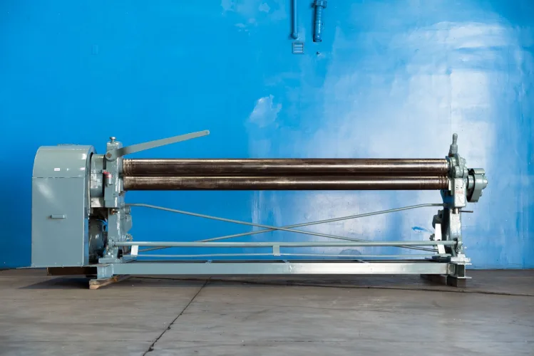 Photo #63 of FABRICATION MACHINERY SALE - AMADA, SUTHERLAND, CLEARING, NIAGARA & HTC PRESS BRAKES, AIRLINE WELD PLANISHER, BLUE VALLEY FLANGING MACHINE, JETLINE SEAM WELDER, TUBE, PIPE & BAR BENDERS, COIL REEL EQUIPMENT, CRANES, ROLLS, SHEARS, WELDERS & MORE