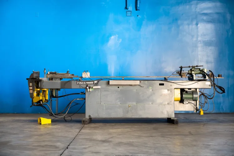 Photo #69 of FABRICATION MACHINERY SALE - AMADA, SUTHERLAND, CLEARING, NIAGARA & HTC PRESS BRAKES, AIRLINE WELD PLANISHER, BLUE VALLEY FLANGING MACHINE, JETLINE SEAM WELDER, TUBE, PIPE & BAR BENDERS, COIL REEL EQUIPMENT, CRANES, ROLLS, SHEARS, WELDERS & MORE