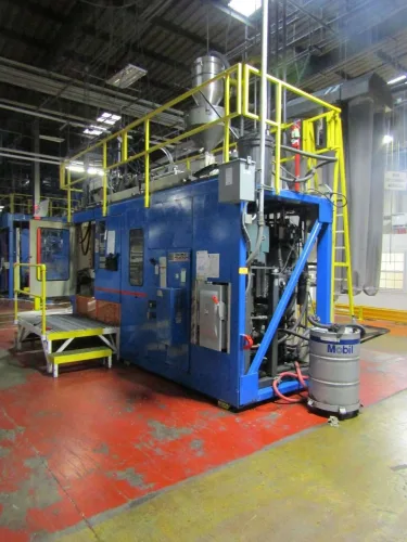 Photo #5 of ASSETS FORMERLY OF TOLEDO MOLD & DIE, FEATURING: (3) CINCINNATI E-90-D-5 BLOW MOLDERS, CINCINNATI T2000V-150G-S75 BLOW MOLDER, HARTIG BLOW MOLD INJECTION MACHINE, SPARE PARTS, CHILLER, AIR COMPRESSOR, AIR DRYER, TOWER WATER SYSTEM & MORE...
