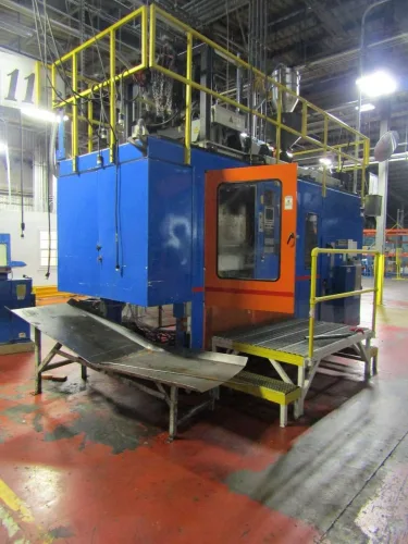 Photo #6 of ASSETS FORMERLY OF TOLEDO MOLD & DIE, FEATURING: (3) CINCINNATI E-90-D-5 BLOW MOLDERS, CINCINNATI T2000V-150G-S75 BLOW MOLDER, HARTIG BLOW MOLD INJECTION MACHINE, SPARE PARTS, CHILLER, AIR COMPRESSOR, AIR DRYER, TOWER WATER SYSTEM & MORE...