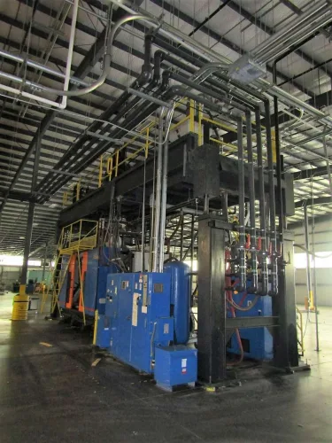 Photo #12 of ASSETS FORMERLY OF TOLEDO MOLD & DIE, FEATURING: (3) CINCINNATI E-90-D-5 BLOW MOLDERS, CINCINNATI T2000V-150G-S75 BLOW MOLDER, HARTIG BLOW MOLD INJECTION MACHINE, SPARE PARTS, CHILLER, AIR COMPRESSOR, AIR DRYER, TOWER WATER SYSTEM & MORE...