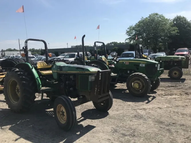 Photo #26 of GARDENS ALIVE FARMS - MI (EQUIPMENT) - EQUIPMENT AUCTION INCLUDES: 140+ JOHN DEERE TRACTORS, VOGEL ROOT DIGGER, CAT 120G MOTOR GRADER, WHEEL LOADERS, SKID STEER, TRENCHERS, PLOWS, BACKHOES, PUMPS, DUMP TRUCK, WAGONS, TRACTORS & TRAILERS,