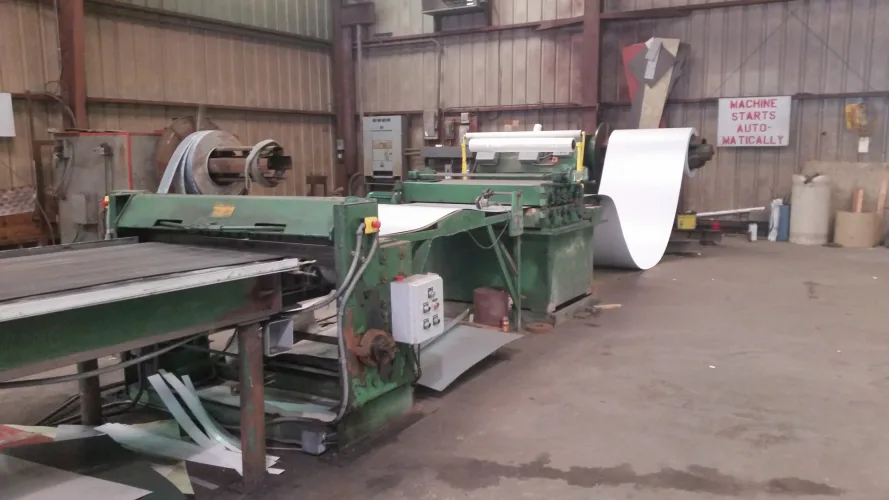 Photo #2 of FOR IMMEDIATE SALE - BRADBURY 2-HI DOUBLE PANEL ROLLFORMING LINE TOOLED FOR R & AG PANELS & C&Z MFG. PANEL LINE