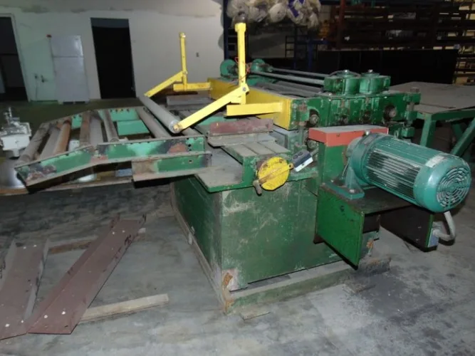 Photo #6 of FOR IMMEDIATE SALE - BRADBURY 2-HI DOUBLE PANEL ROLLFORMING LINE TOOLED FOR R & AG PANELS & C&Z MFG. PANEL LINE