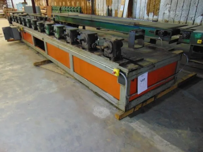 Photo #8 of FOR IMMEDIATE SALE - BRADBURY 2-HI DOUBLE PANEL ROLLFORMING LINE TOOLED FOR R & AG PANELS & C&Z MFG. PANEL LINE