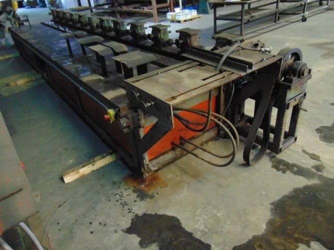Photo #12 of FOR IMMEDIATE SALE - BRADBURY 2-HI DOUBLE PANEL ROLLFORMING LINE TOOLED FOR R & AG PANELS & C&Z MFG. PANEL LINE