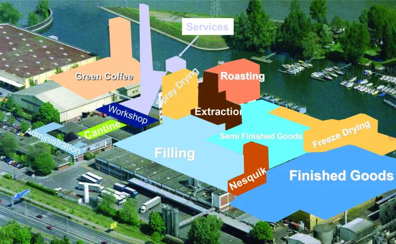 Photo #23 of NESTLE GERMANY AUCTION DAY 1: NESTLE GERMANY COFFEE & SOLUBLE DRINKS PRODUCTION SYSTEMS: BLENDING - ROASTING - EXTRACTION - FREEZE DRYING - FILLING & PACKAGING