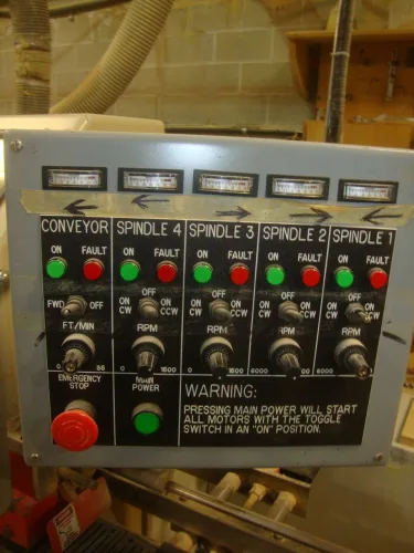 Photo #44 of RITE STYLE MANUFACTURING LTD - WOODWORKING EQUIPMENT AUCTION, INCLUDING (3) ROUTERS, (4) SANDERS, MOULDER, BEAM SAW, (2) RIP SAWS, SHAPERS & MORE
