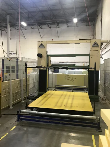Photo #1 of ASSETS FORMERLY OF TRIDIEN MEDICAL INC., A HILL-ROM COMPANY, A MEDICAL-GRADE FOAM SUPPORT SURFACES/MATTRESS MANUFACTURER, FEATURING: CNC CONTOUR CUTTING, RF WELDING, SEWING, BAND-SAWING (VERTICAL/HORIZONTAL), WATER-BASED AND SOLVENT BASED LAMINATION,