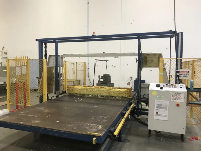 Photo #5 of ASSETS FORMERLY OF TRIDIEN MEDICAL INC., A HILL-ROM COMPANY, A MEDICAL-GRADE FOAM SUPPORT SURFACES/MATTRESS MANUFACTURER, FEATURING: CNC CONTOUR CUTTING, RF WELDING, SEWING, BAND-SAWING (VERTICAL/HORIZONTAL), WATER-BASED AND SOLVENT BASED LAMINATION,