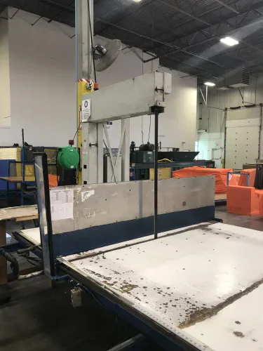 Photo #7 of ASSETS FORMERLY OF TRIDIEN MEDICAL INC., A HILL-ROM COMPANY, A MEDICAL-GRADE FOAM SUPPORT SURFACES/MATTRESS MANUFACTURER, FEATURING: CNC CONTOUR CUTTING, RF WELDING, SEWING, BAND-SAWING (VERTICAL/HORIZONTAL), WATER-BASED AND SOLVENT BASED LAMINATION,