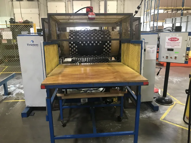 Photo #8 of ASSETS FORMERLY OF TRIDIEN MEDICAL INC., A HILL-ROM COMPANY, A MEDICAL-GRADE FOAM SUPPORT SURFACES/MATTRESS MANUFACTURER, FEATURING: CNC CONTOUR CUTTING, RF WELDING, SEWING, BAND-SAWING (VERTICAL/HORIZONTAL), WATER-BASED AND SOLVENT BASED LAMINATION,