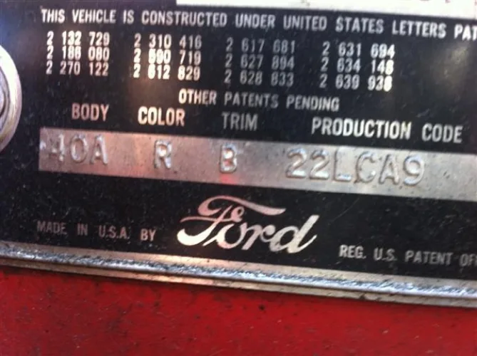 Photo #55 of ONLINE AUCTION! 1955 FORD THUNDERBIRD