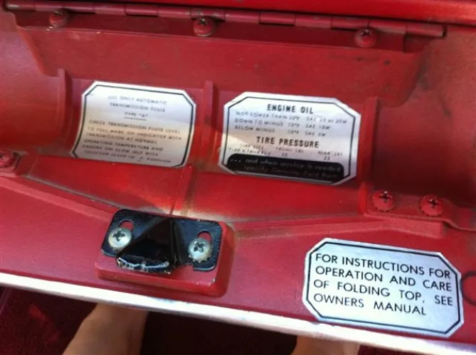 Photo #58 of ONLINE AUCTION! 1955 FORD THUNDERBIRD