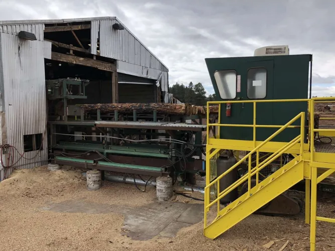 Photo #11 of NEWPAC FIBRE - LARGE/SMALL SAWMILL, FEATURING: LATE-MODEL WOOD PROCESSING/LOGGING EQUIPMENT